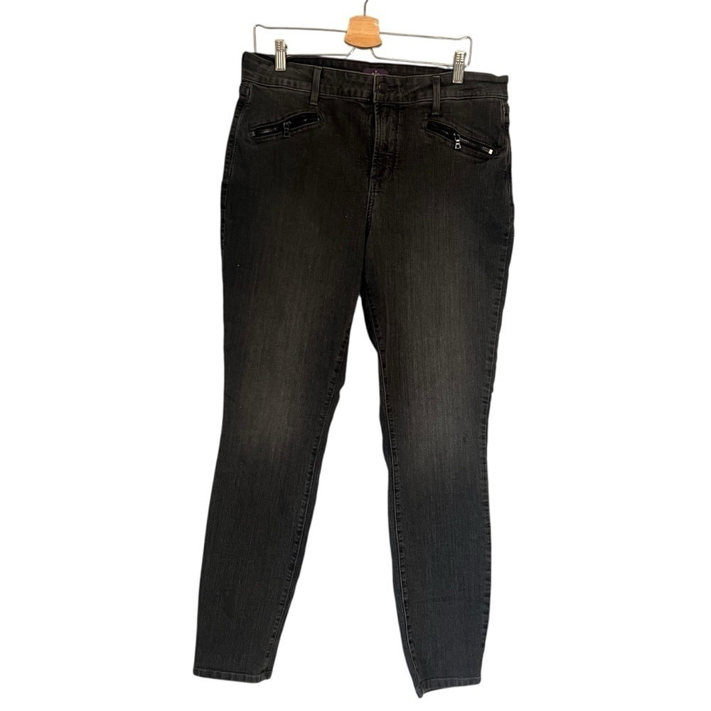 NYDJ Black Women's Jeans skinny size 14